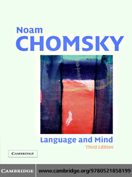 Title details for Language and Mind by Noam Chomsky - Available